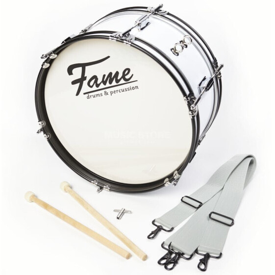 Fame Junior Marching BassDrum 16"x7 incl. Strap and Beaters