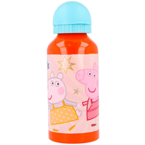 STOR Peppa Pig Aluminum 400ml Water Bottle