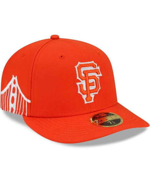Men's Orange San Francisco Giants City Connect Low Profile 59FIFTY Fitted Hat