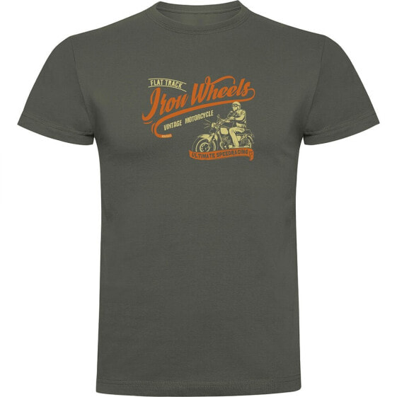 KRUSKIS Iron Wheels short sleeve T-shirt