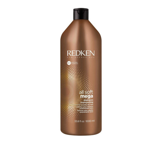 Redken All Soft Mega Shampoo Питательный шампунь для очень сухих волос 1000 мл