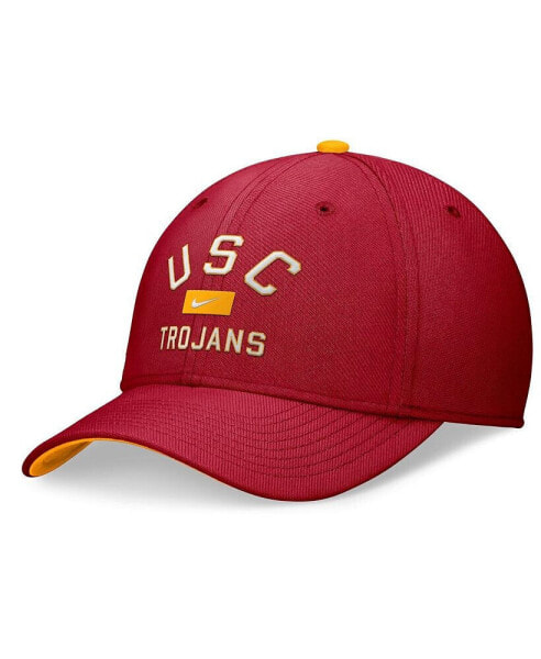 Men's Cardinal USC Trojans Primetime Swoosh Flex Hat