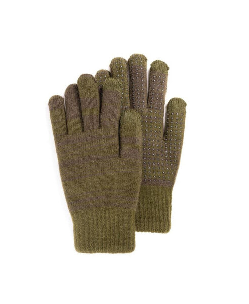 Men's Unisex Heat Retainer Gloves, Green, One Size