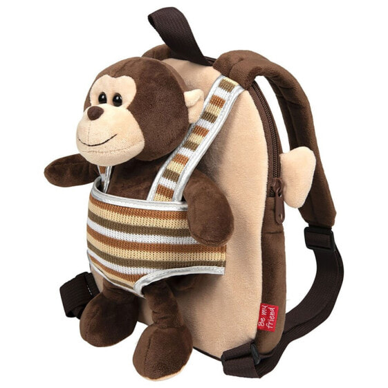 PERLETTI Monkey Max Plush backpack 25 cm