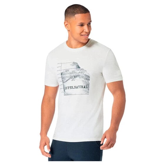 SUPER.NATURAL Bio J 7 Peaks short sleeve T-shirt