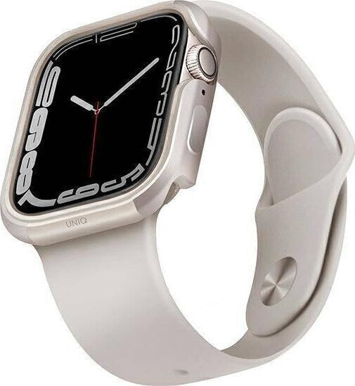 Uniq UNIQ etui Valencia Apple Watch Series 4/5/6/7/SE 40/41mm. starlight