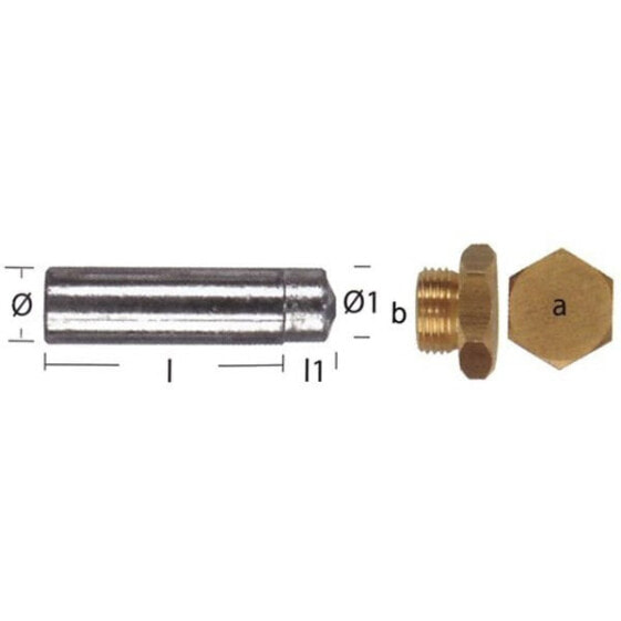 TECNOSEAL Lombardini TEN02353T Anode