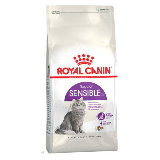 Корм для котов Royal Canin Sensible 33 Для взрослых рис птицы 4 кг