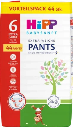 Baby Pants Gr. 6 (14+ kg), Doppelpack, 44 St