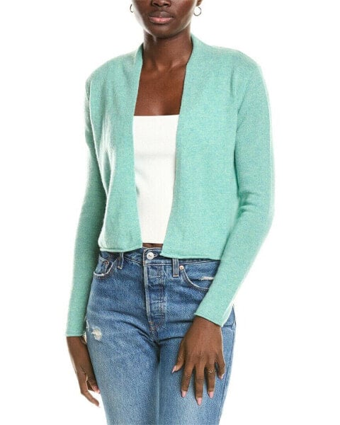 Sofiacashmere Cropped Open Cashmere Cardigan Women's