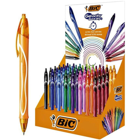 Ручка с жидкими чернилами Bic 964785 1 mm Разноцветный (48 штук)