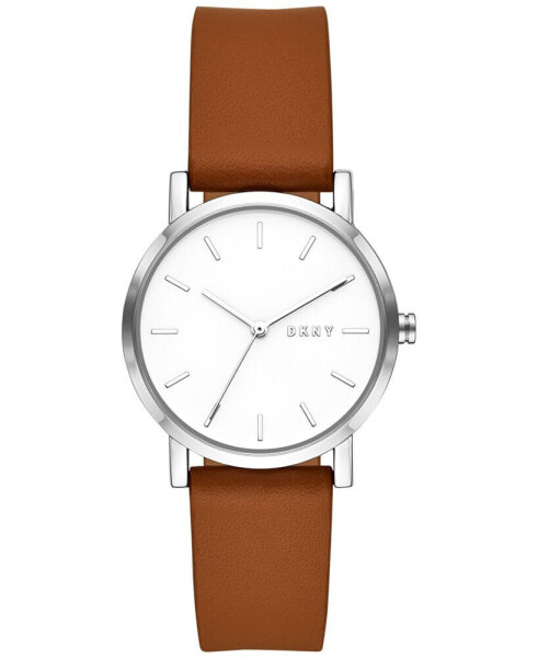 Часы DKNY Soho Brown Leather 34mm