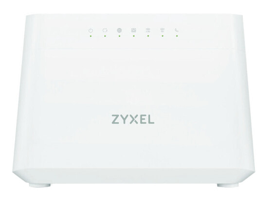 ZyXEL DX3301-T0 - Wi-Fi 6 (802.11ax) - Dual-band (2.4 GHz / 5 GHz) - Ethernet LAN - ADSL - White - Tabletop router