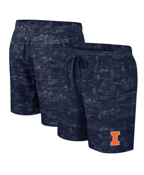 Men's Navy Illinois Fighting Illini Ozark Swim Shorts