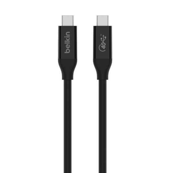 Belkin INZ001bt0.8MBK - 0.8 m - USB C - USB C - USB4 Gen 3x2 - 40000 Mbit/s - Black