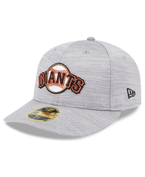 Men's Gray San Francisco Giants 2023 Clubhouse Low Profile 59FIFTY Fitted Hat
