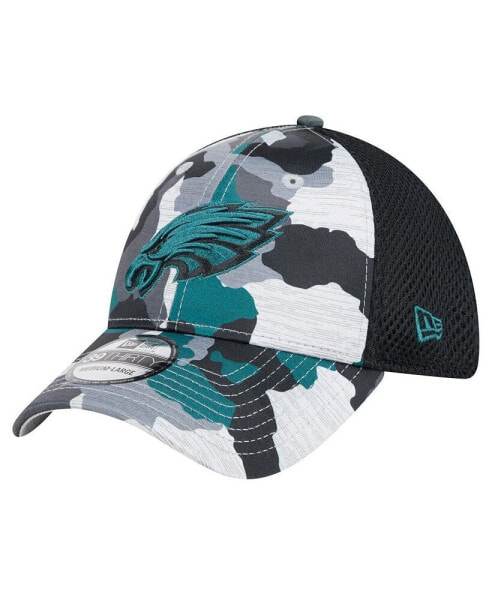 Men's Camo, Black Philadelphia Eagles Active 39THIRTY Flex Hat