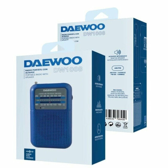 Портативное радио Daewoo DW1008BL