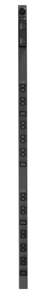 Vertiv Geist rPDU - basic - 0U - input IEC60309 230V 32A - outputs (20)C13 | (4)C19 - Basic - 0U - Single-phase - Vertical - Black - 24 AC outlet(s)