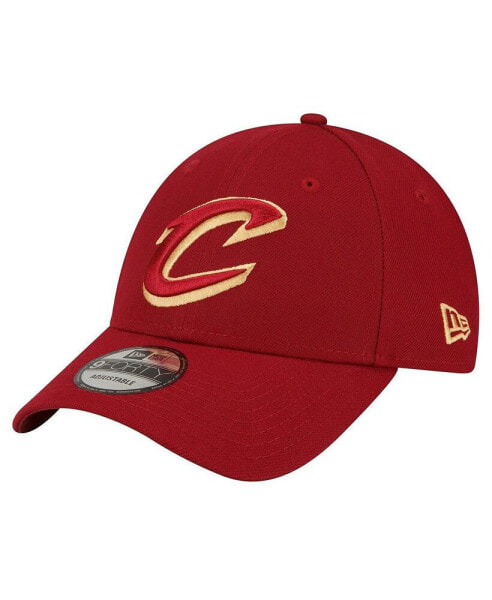 Men's Wine Cleveland Cavaliers The League 9FORTY Adjustable Hat