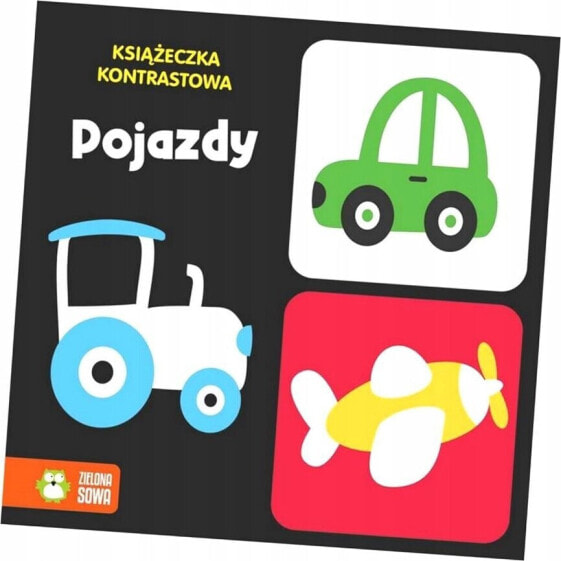 Zielona Sowa Książeczka kontrastowa Pojazdy 93721