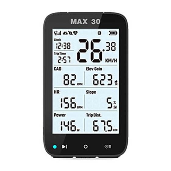SHANREN MAX 30 Smart GPS ANT+/Bluetooth cycling computer