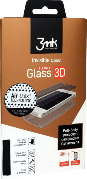 3MK Flexible Glass 3D High-Grip do Iphone 8