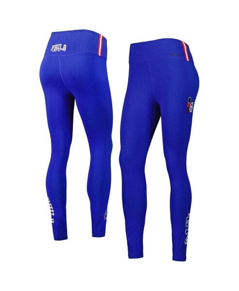 Women's Royal Philadelphia 76ers Classic Jersey Leggings