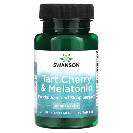 Tart Cherry & Melatonin, 30 Tablets