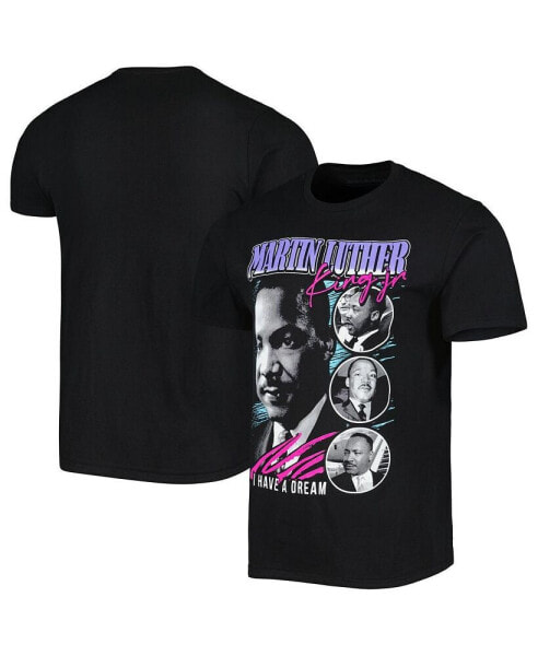 Men's and Women's Black Martin Luther King Jr. Graphic T-shirt