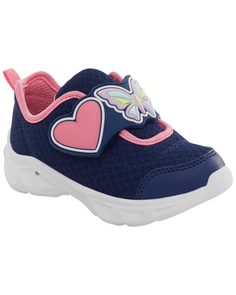 Toddler Butterfly Light-Up Sneakers 8