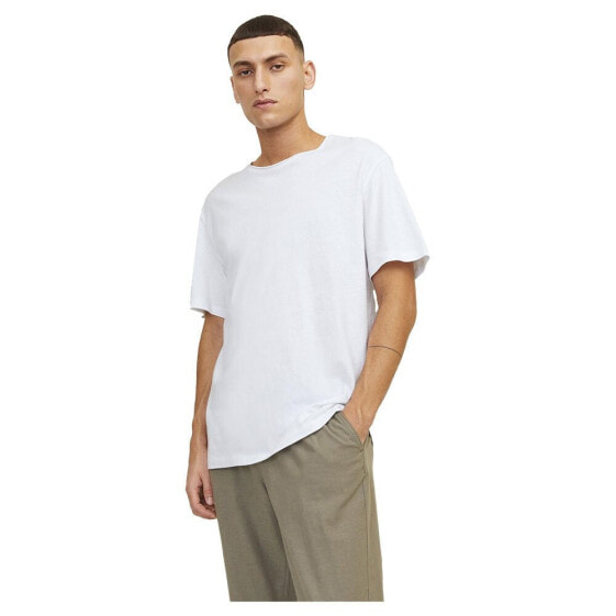 JACK & JONES Summer Linen short sleeve T-shirt