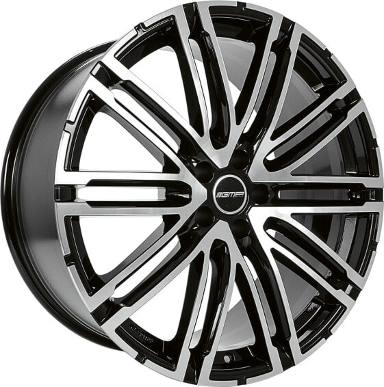Колесный диск литой GMP Targa-S black polished 11x20 ET70 - LK5/130 ML71.6