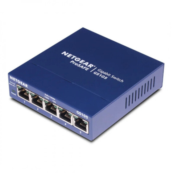 Сетевой коммутатор Gigabit Ethernet NETGEAR GS105GE 5 портов 1000Мбит/с