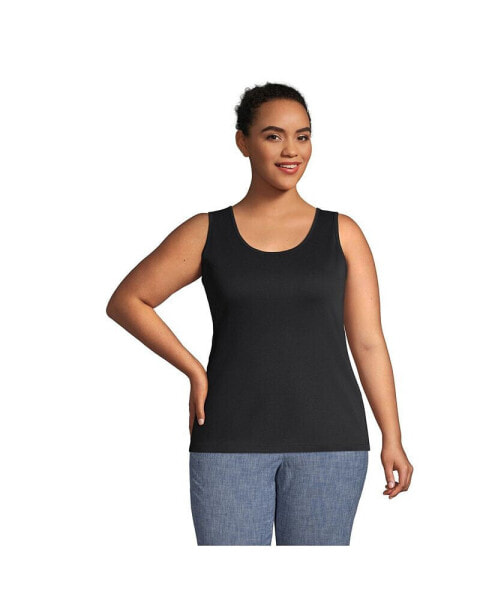 Plus Size Cotton Tank Top