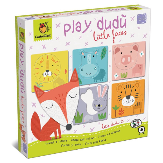 Развивающая игра Ludattica Play Dudù Matching Faces Multicolor