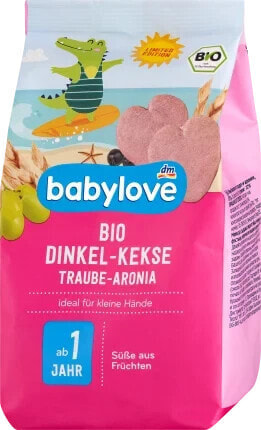 Traube-Aronia-Kekse, ab 1 Jahr, 125 g