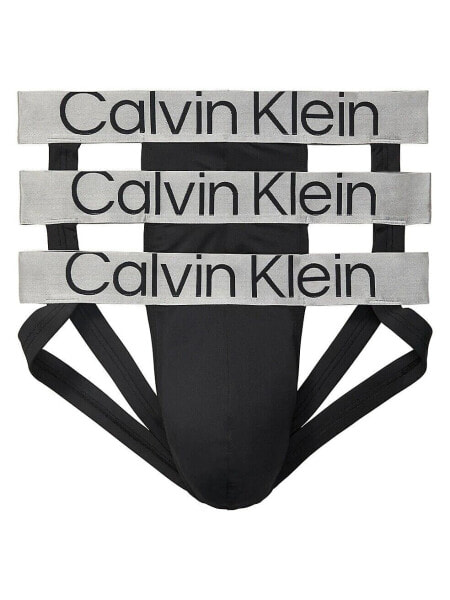 Calvin Klein Reconsidered Steel Micro Jock Strap 3-Pack - NB3152