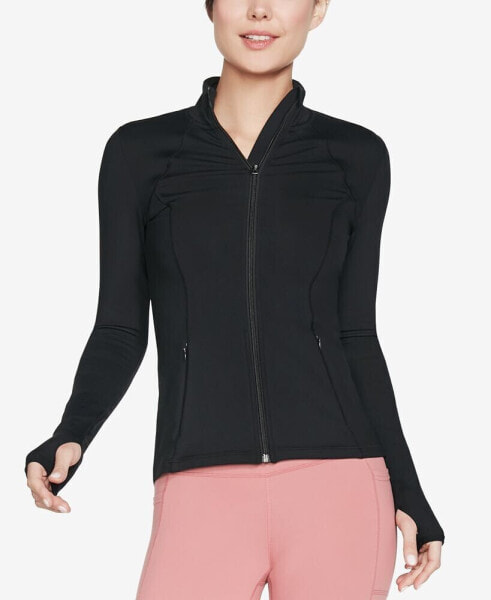 Gowalk Mesh-Back Zippered Jacket