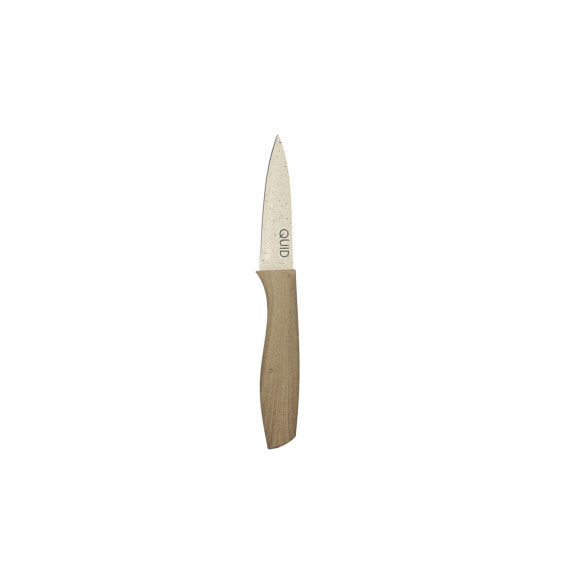 Peeler Knife Quid Cocco Brown Metal 9 cm (Pack 12x)