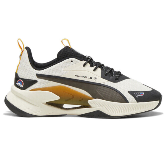 Puma Bmw Motorsport Lgnd Renegade Gc Lace Up Mens Beige Sneakers Casual Shoes 3