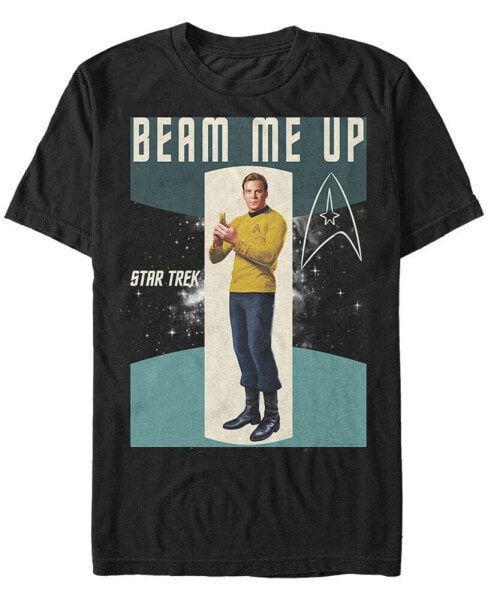 Star Trek Men's The Original Series Beam Me Up Short Sleeve T-Shirt