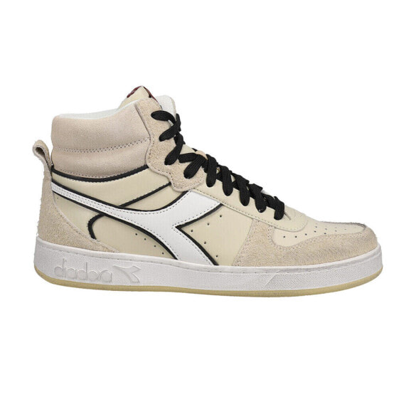 Diadora Magic Basket Mid Legacy High Top Mens Off White Sneakers Casual Shoes 1