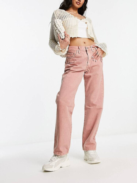 Levi's 501 90s jeans in pink