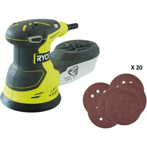 Эксцентриковая шлифовальная машина Ryobi ROS300A 300 W Ø 2,4 mm