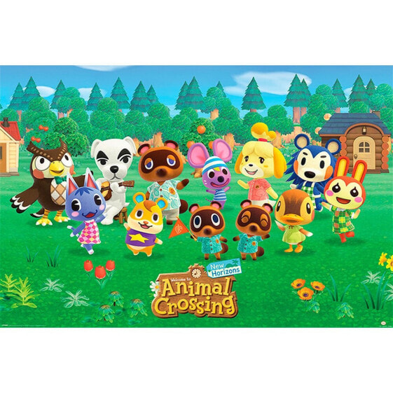 PYRAMID Animal Crossing Line Up Poster