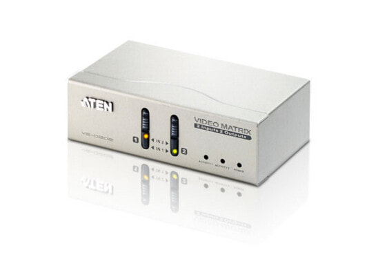 ATEN VS0202 - VGA - 65 m - 300 MHz - 1920 x 1440 pixels - 470 g - 130 x 75 x 45 mm