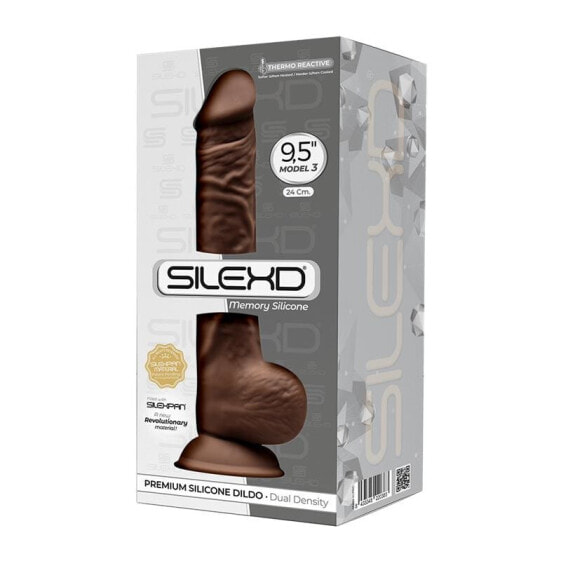 Dildo Dual Density Mod. 3 - 9.5 Brown