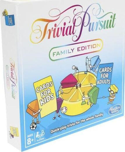 Настольная игра для компании Hasbro Trivial Pursuit Family