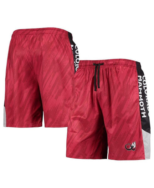 Men's Red Colorado Mammoth Static Mesh Shorts